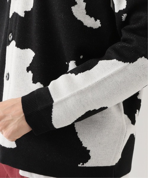 SUNNY  SPORTS（サニースポーツ）の「【SUNNY SPORTS/サニースポーツ】ジャガードカーディガン（カーディガン/ボレロ・メンズ・ブラック/ブラックミックス/ブラック系その他・MEDIUM/LARGE）」の8枚目の写真