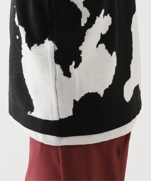 SUNNY  SPORTS（サニースポーツ）の「【SUNNY SPORTS/サニースポーツ】ジャガードカーディガン（カーディガン/ボレロ・メンズ・ブラック/ブラックミックス/ブラック系その他・MEDIUM/LARGE）」の20枚目の写真