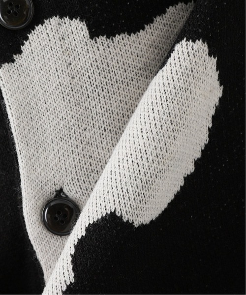 SUNNY  SPORTS（サニースポーツ）の「【SUNNY SPORTS/サニースポーツ】ジャガードカーディガン（カーディガン/ボレロ・メンズ・ブラック/ブラックミックス/ブラック系その他・MEDIUM/LARGE）」の14枚目の写真