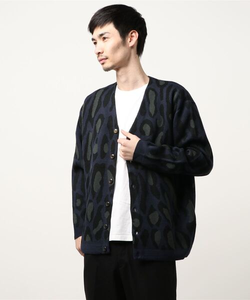 SUNNY  SPORTS（サニースポーツ）の「【SUNNY SPORTS/サニースポーツ】ジャガードカーディガン（カーディガン/ボレロ・メンズ・ブラック/ブラックミックス/ブラック系その他・MEDIUM/LARGE）」の21枚目の写真