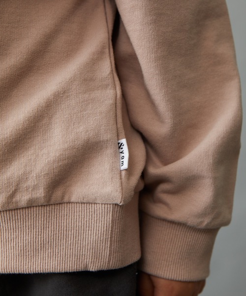 ＆yam（アンドヤム）の「ワッペンスウェット（スウェット・キッズ・グリーン/オレンジ/ブラック/ベージュ/ホワイト系その他/ブルー/ピンク/ホワイト・120-130cm/110-120cm/130-140cm/150-160cm/140-150cm）」の19枚目の写真