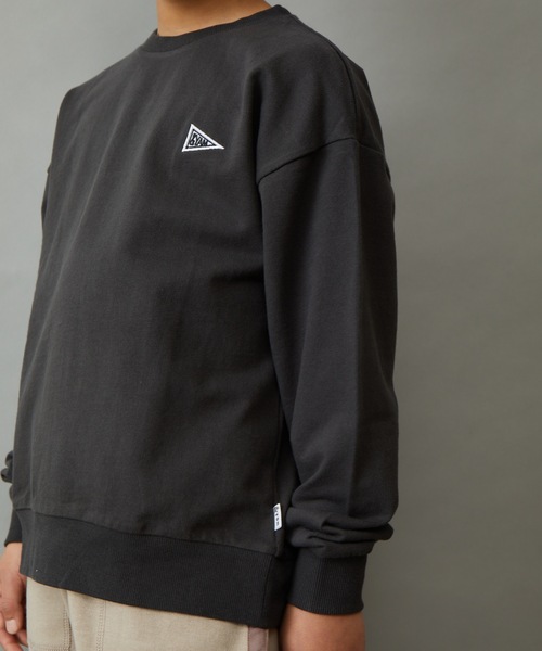 ＆yam（アンドヤム）の「ワッペンスウェット（スウェット・キッズ・グリーン/オレンジ/ブラック/ベージュ/ホワイト系その他/ブルー/ピンク/ホワイト・120-130cm/110-120cm/130-140cm/150-160cm/140-150cm）」の21枚目の写真