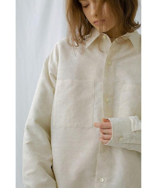 MONKEY TIME（モンキータイム）の「＜monkey time＞ PE JQD WIDE COLLAR SHIRT/シャツ（シャツ/ブラウス・メンズ・オフホワイト/コバルトブルー・SMALL/MEDIUM/LARGE/X-LARGE）」の12枚目の写真