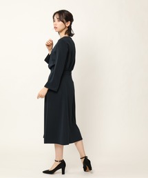 KASHIYAMA（カシヤマ）の「オックス 2wayストレッチ Aラインブラウス（シャツ/ブラウス）」