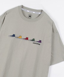 CONVERSE（コンバース）の「【CONVERSE/コンバース】５シューズ刺繍 半袖Tシャツ（Tシャツ/カットソー・メンズ）」