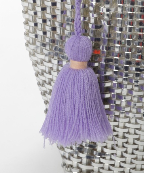 niko and...（ニコアンド）の「オリジナルメタリックメッシュトートバッグ（トートバッグ・レディース・ホワイト/グレー/キャメル/ピンク/ブラウン/オフホワイト・0）」の13枚目の写真