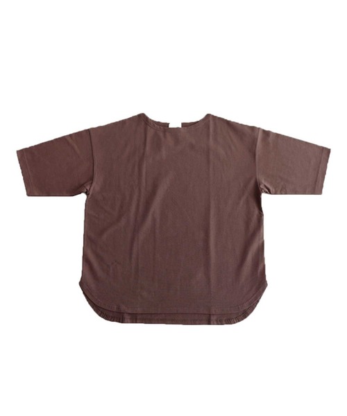 antiqua(アンティカ)の「着回し力無限大。オーガニックコットンT(Tシャツ/カットソー・メンズ・ブラック/オフホワイト/ブラウン・FREE)」の4枚目の写真