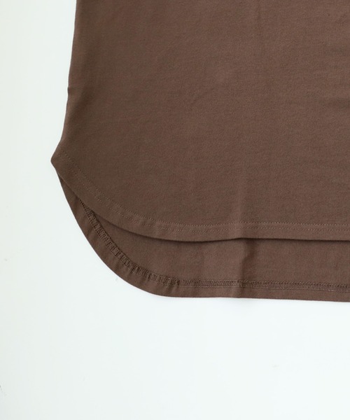 antiqua(アンティカ)の「着回し力無限大。オーガニックコットンT(Tシャツ/カットソー・メンズ・ブラック/オフホワイト/ブラウン・FREE)」の17枚目の写真