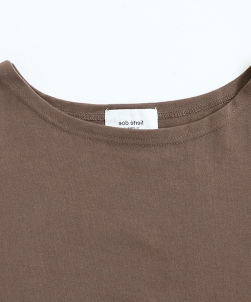 antiqua(アンティカ)の「着回し力無限大。オーガニックコットンT(Tシャツ/カットソー・メンズ・ブラック/オフホワイト/ブラウン・FREE)」の15枚目の写真