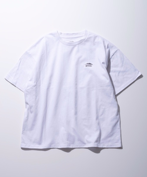 OUTDOOR PRODUCTS（アウトドアプロダクツ）の「【OUTDOOR PRODUCTS】同色ワンポイントブランドロゴ入りＴシャツ　防蚊加工（Tシャツ/カットソー・レディース・ブルー/ブラック/カーキ/ホワイト/パープル・FREE）」の2枚目の写真