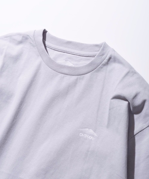 OUTDOOR PRODUCTS（アウトドアプロダクツ）の「【OUTDOOR PRODUCTS】同色ワンポイントブランドロゴ入りＴシャツ　防蚊加工（Tシャツ/カットソー・レディース・ブルー/ブラック/カーキ/ホワイト/パープル・FREE）」の16枚目の写真