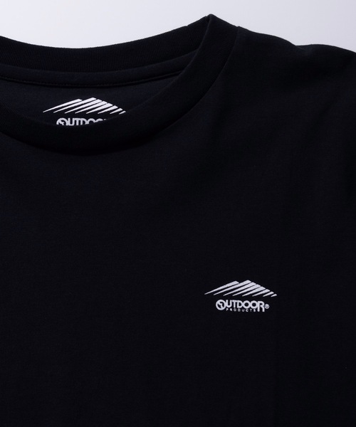 OUTDOOR PRODUCTS（アウトドアプロダクツ）の「【OUTDOOR PRODUCTS】同色ワンポイントブランドロゴ入りＴシャツ　防蚊加工（Tシャツ/カットソー・レディース・ブルー/ブラック/カーキ/ホワイト/パープル・FREE）」の13枚目の写真