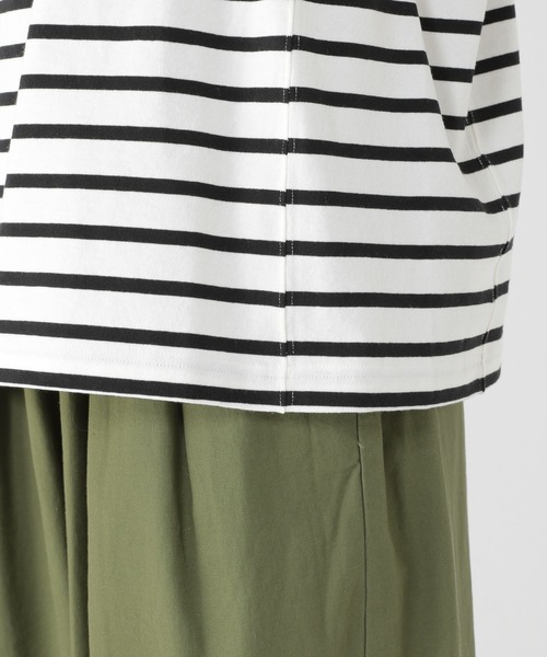 studio CLIP（スタディオクリップ）の「【キナリノ掲載商品】USAコットンアソートＴシャツ[プラスサイズあり]（Tシャツ/カットソー・レディース・その他1/その他2/ライトグリーン/その他3/オフホワイト/その他4/その他5/スモーク/ピンク/ライトベージュ・LARGE/MEDIUM/XX-LARGE）」の19枚目の写真