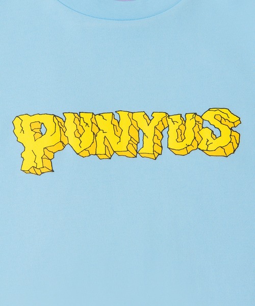 PUNYUS（プニュズ）の「PUNYUSロゴＴシャツ（Tシャツ/カットソー・レディース・ブラック/イエロー/ライム/サックスブルー/ホワイト・2/3/4/1）」の9枚目の写真