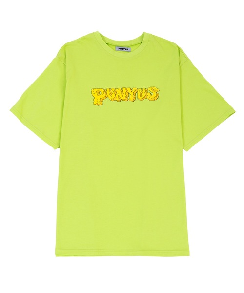 PUNYUS（プニュズ）の「PUNYUSロゴＴシャツ（Tシャツ/カットソー・レディース・ブラック/イエロー/ライム/サックスブルー/ホワイト・2/3/4/1）」の16枚目の写真