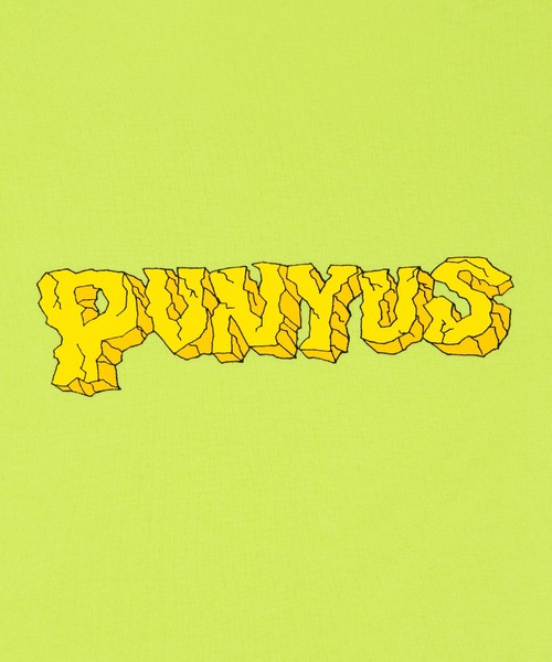 PUNYUS（プニュズ）の「PUNYUSロゴＴシャツ（Tシャツ/カットソー・レディース・ブラック/イエロー/ライム/サックスブルー/ホワイト・2/3/4/1）」の8枚目の写真