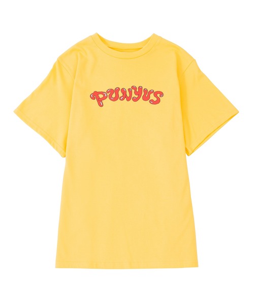 PUNYUS（プニュズ）の「PUNYUSロゴＴシャツ（Tシャツ/カットソー・レディース・ブラック/イエロー/ライム/サックスブルー/ホワイト・2/3/4/1）」の18枚目の写真