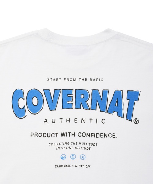 COVERNAT(カバーナット)の「【COVERNAT】DRAWING LAYOUT LOGO S/S TEE / カバーナット ドローイング レイアウト ロゴ Tシャツ(Tシャツ/カットソー・メンズ・チャコールグレー/ホワイト/ブラック/ネイビー・LARGE/MEDIUM/SMALL/X-LARGE)」の16枚目の写真