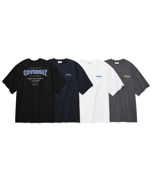 COVERNAT(カバーナット)の「【COVERNAT】DRAWING LAYOUT LOGO S/S TEE / カバーナット ドローイング レイアウト ロゴ Tシャツ(Tシャツ/カットソー・メンズ・チャコールグレー/ホワイト/ブラック/ネイビー・LARGE/MEDIUM/SMALL/X-LARGE)」の11枚目の写真