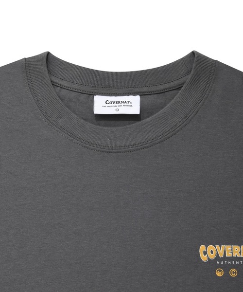 COVERNAT(カバーナット)の「【COVERNAT】DRAWING LAYOUT LOGO S/S TEE / カバーナット ドローイング レイアウト ロゴ Tシャツ(Tシャツ/カットソー・メンズ・チャコールグレー/ホワイト/ブラック/ネイビー・LARGE/MEDIUM/SMALL/X-LARGE)」の19枚目の写真