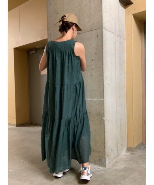 AZUL by moussy（アズールバイマウジー）の「LIKE LINEN BACK RIBBON CAP/ライクリネンバックリボンキャップ（キャップ・レディース・アイボリー/ベージュ/ブラック・FREE）」の22枚目の写真