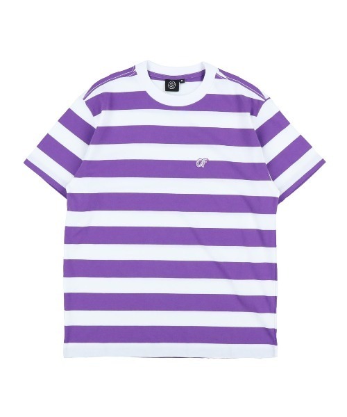 ODD FUTURE(オッドフューチャー)の「OF STRIPE S/S T-SHIRT(Tシャツ/カットソー・メンズ・パープル/レッド・S/M/L/XL)」の1枚目の写真