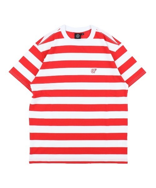 ODD FUTURE(オッドフューチャー)の「OF STRIPE S/S T-SHIRT(Tシャツ/カットソー・メンズ・パープル/レッド・S/M/L/XL)」の2枚目の写真