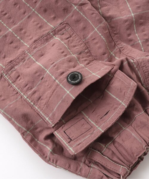 BREEZE（ブリーズ）の「もっとスズシーチェックパンツ 5分丈（その他パンツ・キッズ・ミント/ピンク/ブラック・110/120/150/90/130/140/100）」の4枚目の写真