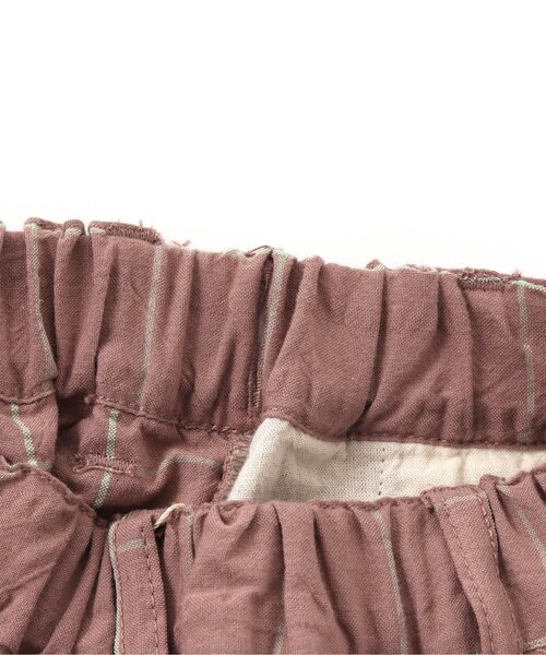 BREEZE（ブリーズ）の「もっとスズシーチェックパンツ 5分丈（その他パンツ・キッズ・ミント/ピンク/ブラック・110/120/150/90/130/140/100）」の7枚目の写真