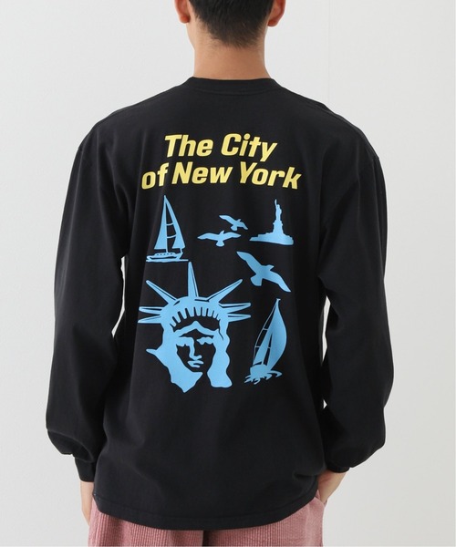 ONLY NY（オンリーニューヨーク）の「【ONLY NY / オンリーニューヨーク】SEAPORT L/S T SHIRT（Tシャツ/カットソー・メンズ・チャコールグレー/ブラック・MEDIUM/LARGE/X-LARGE）」の4枚目の写真