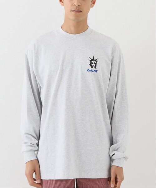 ONLY NY（オンリーニューヨーク）の「【ONLY NY / オンリーニューヨーク】SEAPORT L/S T SHIRT（Tシャツ/カットソー・メンズ・チャコールグレー/ブラック・MEDIUM/LARGE/X-LARGE）」の5枚目の写真