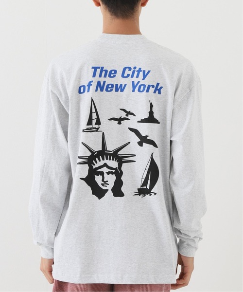 ONLY NY（オンリーニューヨーク）の「【ONLY NY / オンリーニューヨーク】SEAPORT L/S T SHIRT（Tシャツ/カットソー・メンズ・チャコールグレー/ブラック・MEDIUM/LARGE/X-LARGE）」の7枚目の写真