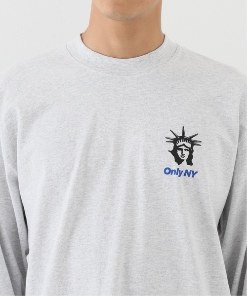 ONLY NY（オンリーニューヨーク）の「【ONLY NY / オンリーニューヨーク】SEAPORT L/S T SHIRT（Tシャツ/カットソー・メンズ・チャコールグレー/ブラック・MEDIUM/LARGE/X-LARGE）」の8枚目の写真