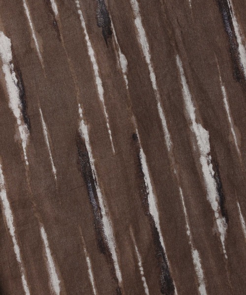 RAG MACHINE（ラグマシーン）の「【RAG MACHINE】柄シアーシャツ（シャツ/ブラウス・レディース・ブラウン/ベージュ/ホワイト×ネイビー・M/L）」の11枚目の写真