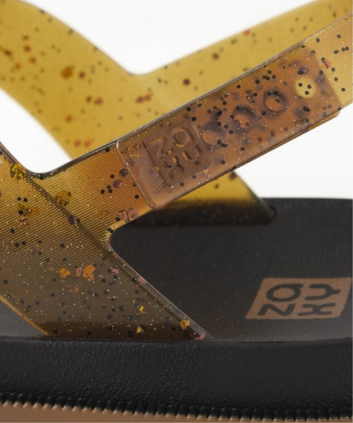 Simplicite（サンプリシテ）の「【Zaxy / ザクシー】Magic Sand◆（サンダル・レディース・ブラック/キャメル・23cm/24cm）」の7枚目の写真