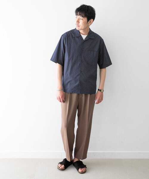 URBAN RESEARCH ROSSO MEN(アーバンリサーチロッソメン)の「『ワイド』テーパードイージーパンツ(その他パンツ・メンズ・ブラック/グレー/ライトブラウン・SMALL/MEDIUM/LARGE/X-LARGE)」の7枚目の写真