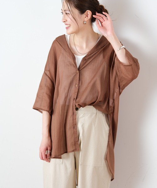 「CIAOPANIC TYPY」 7分袖ブラウス ONE SIZE ブルー レディース CIAOPANIC TYPY（シャツ/ブラウス(長袖/七分)）のフリマアイテム一覧