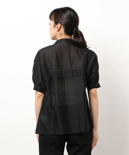 jumelle（ジュメロ）の「チョア刺繍ブラウス（シャツ/ブラウス・レディース・ブラック/ピンクベージュ・FREE）」の4枚目の写真