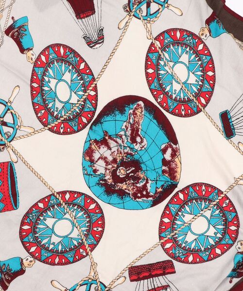 Droite lautreamont（ドロワットロートレアモン）の「≪manipuri≫チキュウギストール0103333007（ストール/ショール・レディース・ブラウン系その他2・FREE）」の2枚目の写真