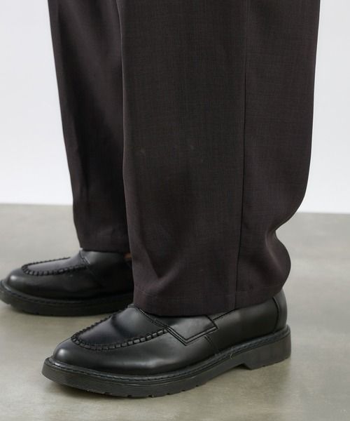 COLONY 2139（コロニートゥーワンスリーナイン）の「KINAGASHIワイドパンツ(セットアップ可)（スラックス・メンズ・ネイビー/モカ/スミクロ・MEDIUM/LARGE）」の10枚目の写真