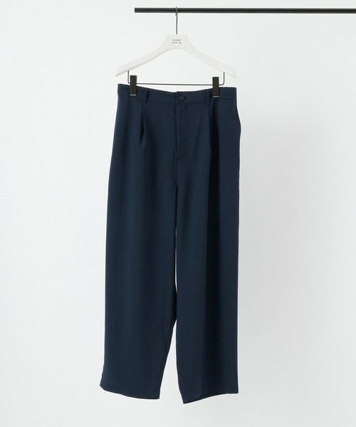 COLONY 2139（コロニートゥーワンスリーナイン）の「KINAGASHIワイドパンツ(セットアップ可)（スラックス・メンズ・ネイビー/モカ/スミクロ・MEDIUM/LARGE）」の15枚目の写真