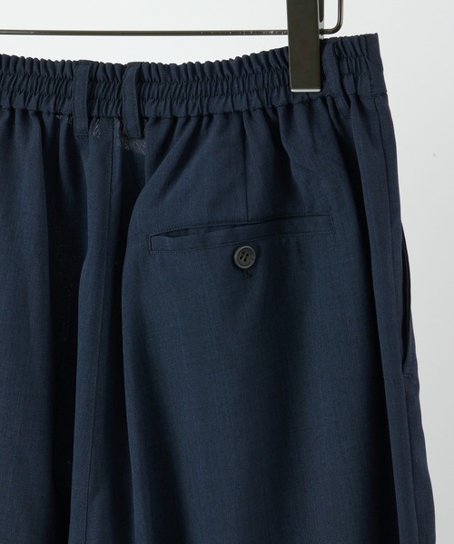 COLONY 2139（コロニートゥーワンスリーナイン）の「KINAGASHIワイドパンツ(セットアップ可)（スラックス・メンズ・ネイビー/モカ/スミクロ・MEDIUM/LARGE）」の21枚目の写真