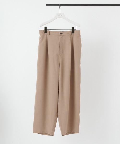 COLONY 2139（コロニートゥーワンスリーナイン）の「KINAGASHIワイドパンツ(セットアップ可)（スラックス・メンズ・ネイビー/モカ/スミクロ・MEDIUM/LARGE）」の13枚目の写真