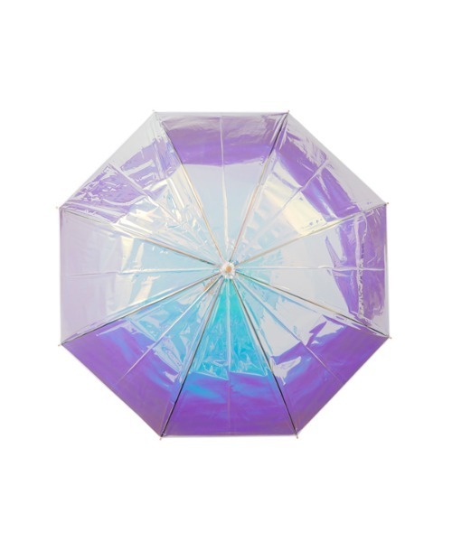 Amvel（アンベル）の「【 Amvel / アンベル 】 オーロラ ビニール傘 / オーロラ傘 Aurora Vinyl Umbrella A2106LF AMI（長傘・レディース・ホワイト・FREE）」の19枚目の写真