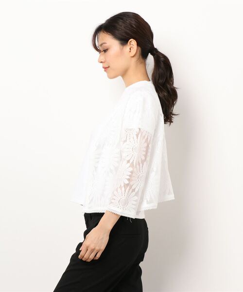 flower(フラワー)の「マーガレットガウン(カーディガン/ボレロ・レディース・ベージュ/アイボリー・FREE)」の15枚目の写真