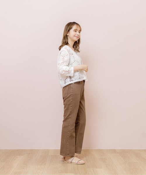 flower(フラワー)の「マーガレットガウン(カーディガン/ボレロ・レディース・ベージュ/アイボリー・FREE)」の4枚目の写真