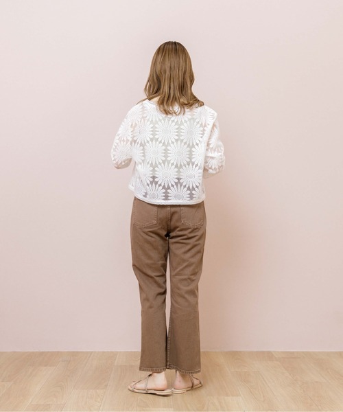 flower(フラワー)の「マーガレットガウン(カーディガン/ボレロ・レディース・ベージュ/アイボリー・FREE)」の5枚目の写真