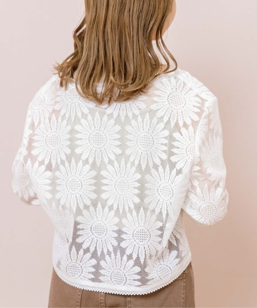 flower(フラワー)の「マーガレットガウン(カーディガン/ボレロ・レディース・ベージュ/アイボリー・FREE)」の8枚目の写真