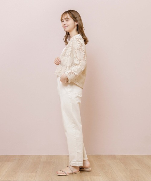 flower(フラワー)の「マーガレットガウン(カーディガン/ボレロ・レディース・ベージュ/アイボリー・FREE)」の12枚目の写真