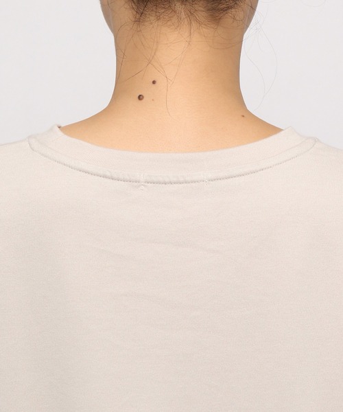 studio CLIP（スタディオクリップ）の「ハシゴレース切り替えプルオーバー（Tシャツ/カットソー・レディース・スモーク/グリーン/ライトグレー・MEDIUM/LARGE）」の10枚目の写真